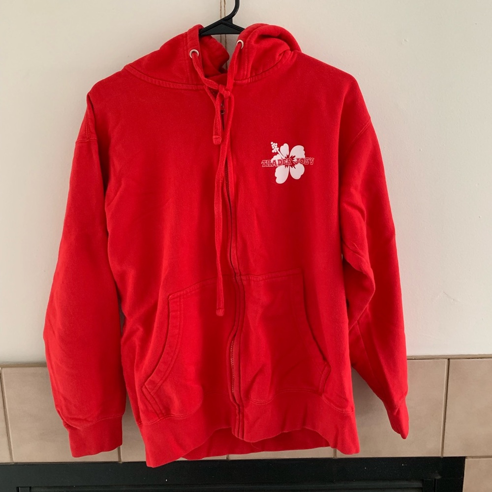 Trader Jos’s Crewmember Zip-up Hoodie